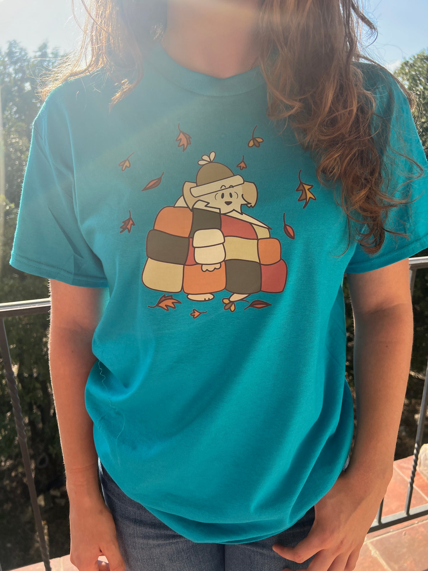 Custom Fall Pet T-Shirt - Please Contact Us Before Purchase